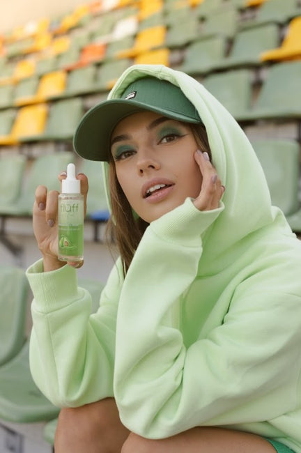 Fluff Two-Phase Face Serum booster dwufazowy do twarzy Aloes i Awokado 40ml