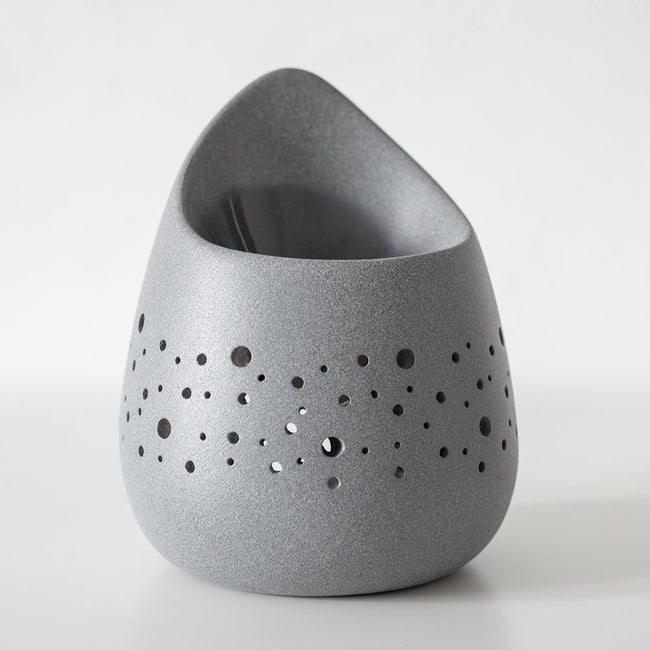 Flagolie Kominek do aromaterapii Kropla Szara