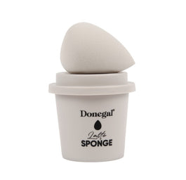 Donegal Morning Coffee gąbka do makijażu z etui Latte Sponge 4350