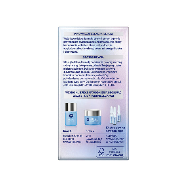 Nivea Hydra Skin Effect esencja-serum głęboko nawadniające 100ml