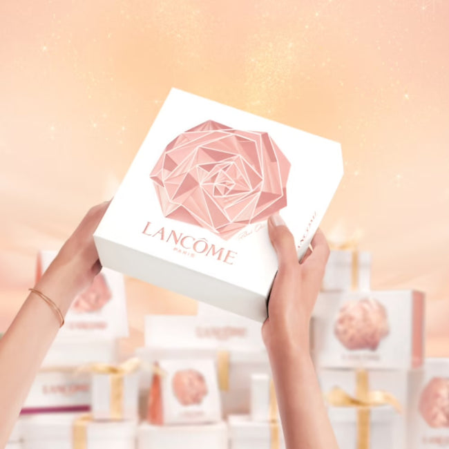 Lancome La Nuit Tresor zestaw woda perfumowana spray 50ml + balsam do ciała 50ml + żel pod prysznic 50ml