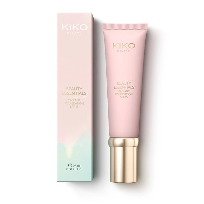 KIKO Milano Beauty Essentials Radiant Foundation SPF15 nawilżający podkład w płynie 01 Ivory 25ml
