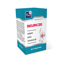 Dr Vita Skurcze Magnez + Potas + Witamina B6 suplement diety 50 tabletek