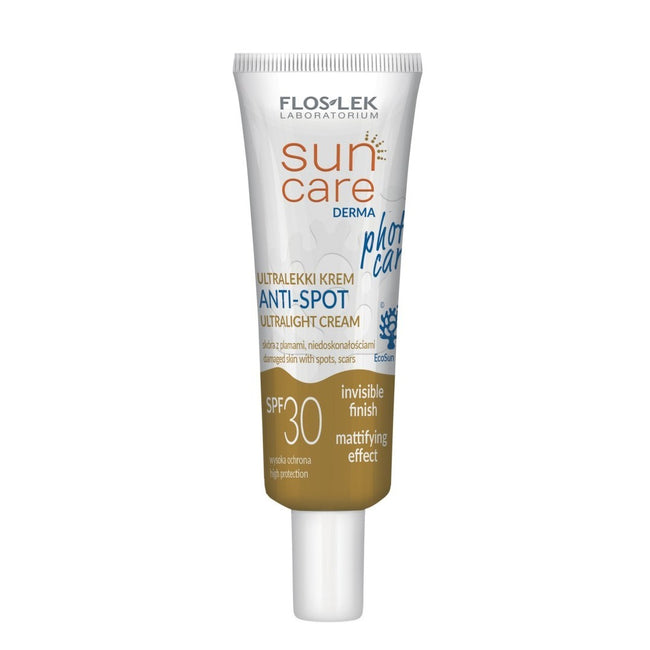 Floslek Sun Care Derma ultralekki krem do twarzy SPF30 30ml
