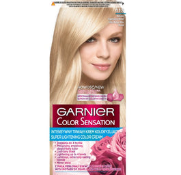 Garnier Color Sensation krem koloryzujący do włosów 113 Jedwabisty Beżowy Superjasny Blond