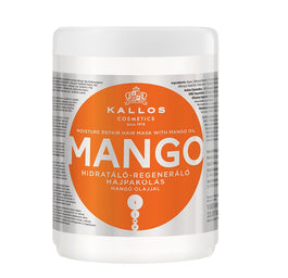 Kallos KJMN Mango Moisture Repair Hair Mask wzmacniająca maska do włosów z olejkiem z mango 1000ml