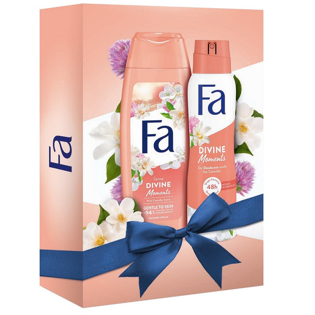Fa Divine Moments zestaw żel pod prysznic 250ml + dezodorant w sprayu 150ml