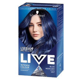 Schwarzkopf Live Urban Metallic farba do włosów U67 Blue Mercury