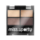 Miss Sporty Studio Colour Quattro Eye Shadow poczwórne cienie do powiek 403 Smoky Brown Eyes 5g