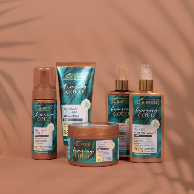Bielenda Bronzing Coco nawilżający balsam brązujący do ciała 200ml