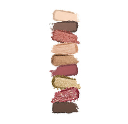 KIKO Milano Glamour Multi Finish Eyeshadow Palette paleta 9 cieni do powiek o różnym wykończeniu 03 Burgundy Notes
