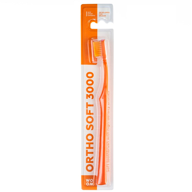 Woom Ortho Soft 3000 Toothbrush ortodontyczna szczoteczka do zębów