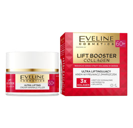Eveline Cosmetics Lift Booster Collagen ultra liftingujący krem-wypełniacz zmarszczek 60+ 50ml
