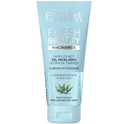 Eveline Cosmetics Fresh Beauty nawilżający żel micelarny do mycia twarzy z niacynamidem 150ml