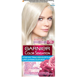 Garnier Color Sensation superrozjaśniający krem koloryzujący S9 Srebrny Popielaty Blond