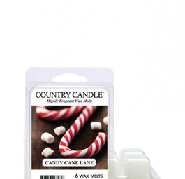 Country Candle Wax wosk zapachowy "potpourri" Candy Cane Lane 64g