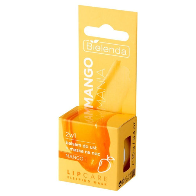 Bielenda Lip Care balsam do ust + maska na noc 2w1 Melon Mania 10g