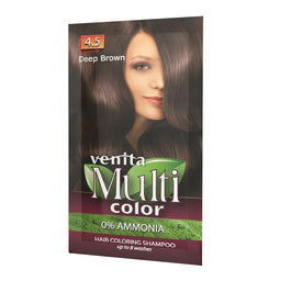 Venita MultiColor szampon koloryzujący 4.5 Ciemny Brąz 40g