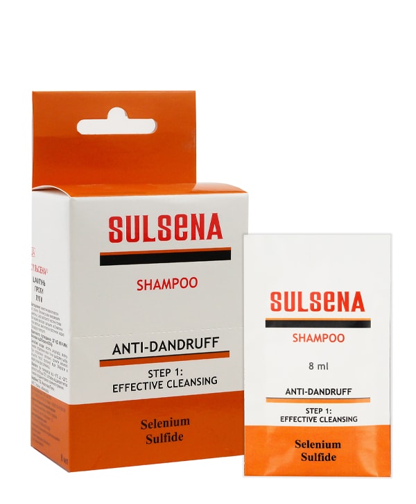 Sulsena Sulsena Anti-Dandruff szampon przeciwłupieżowy 5x8ml – cena: 11,89 zł ...