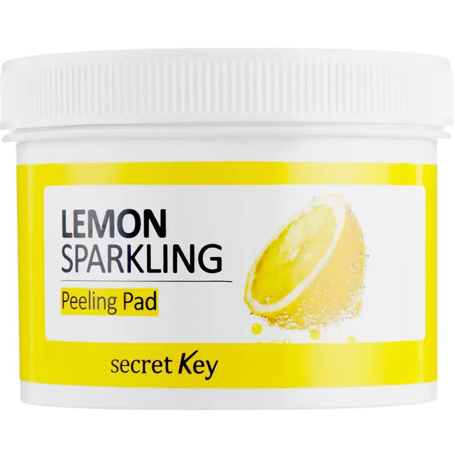 Secret Key Lemon Sparkling Peeling Pad dwustronne peelingujące płatki kosmetyczne 70szt.