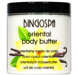 BingoSpa Orientalne masło do ciała o zapachu wanilii 250g