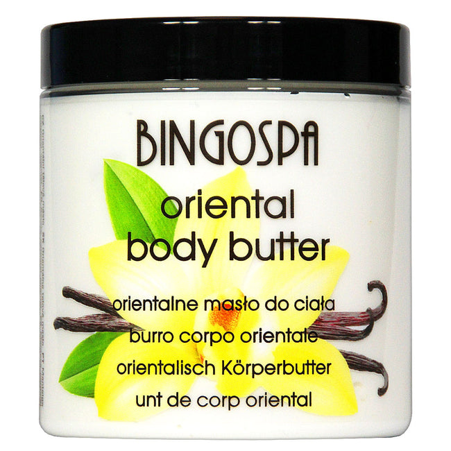 BingoSpa Orientalne masło do ciała o zapachu wanilii 250g
