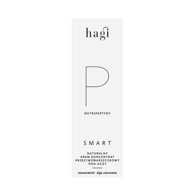 Hagi Smart P naturalny krem-koncentrat przeciwzmarszczkowy pod oczy 15ml