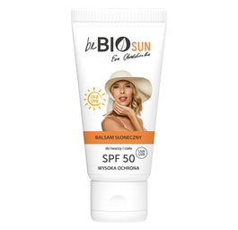 BeBio Ewa Chodakowska Sun SPF50 balsam słoneczny do twarzy i ciała 75ml