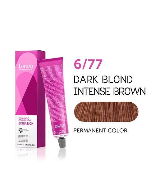 Londa Professional Permanent Color Creme permanentna farba do włosów 6/77 60ml