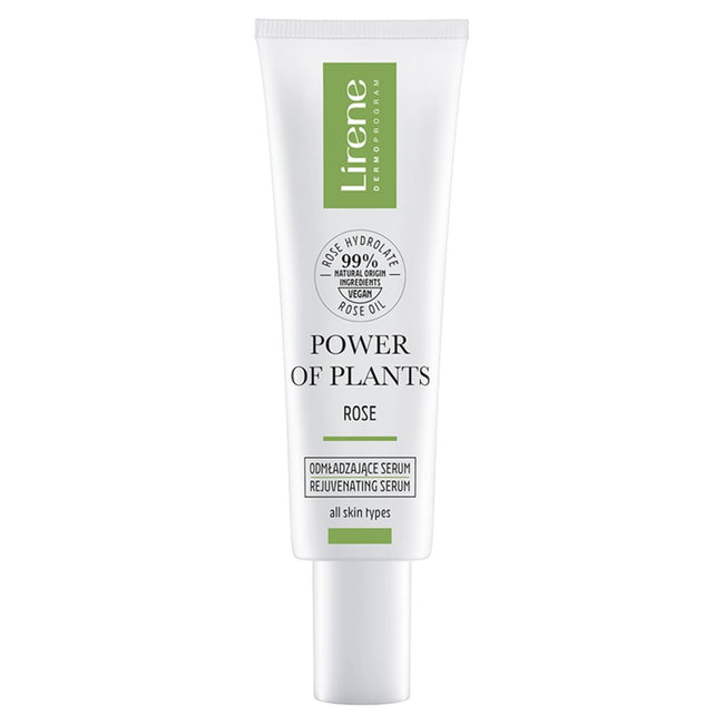 Lirene Power of Plants odmładzające serum do twarzy Róża 30ml