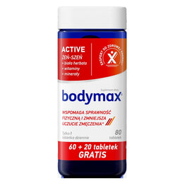 Bodymax Active suplement diety 80 tabletek