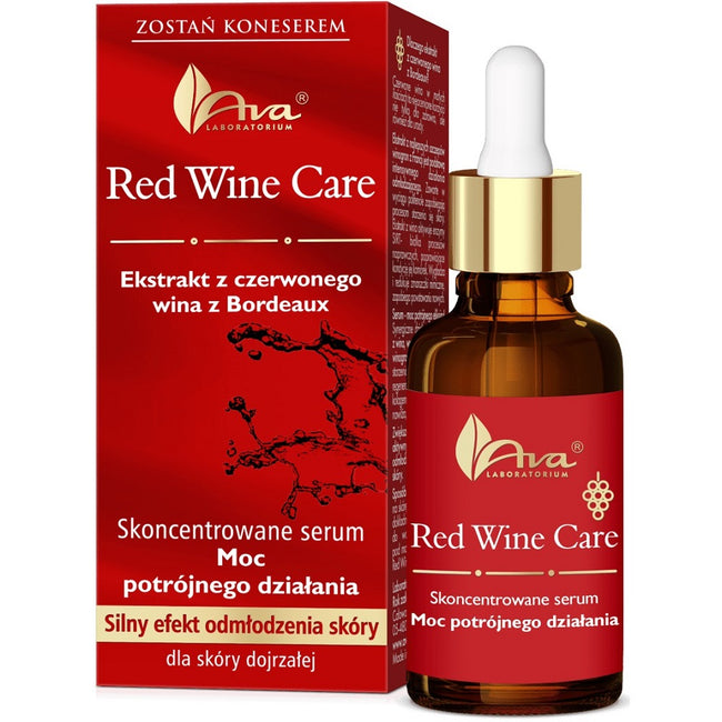 Ava Laboratorium Red Wine Care skoncentrowane serum do skóry dojrzałej 30ml