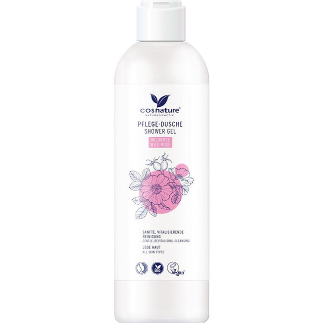 Cosnature Shower Gel naturalny nawilżający żel pod prysznic z dziką różą 250ml