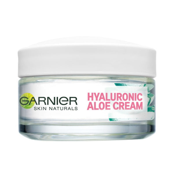 Garnier Hyaluronic Aloe Cream lekki krem odżywczy do skóry suchej i wrażliwej 50ml