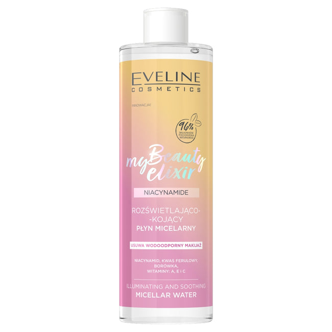 Eveline Cosmetics My Beauty Elixir rozświetlająco-kojący płyn micelarny 400ml