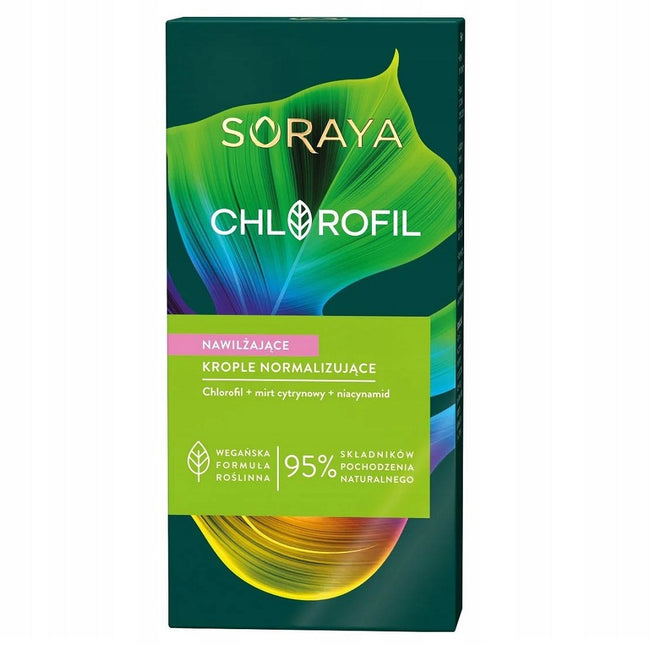 Soraya Chlorofil nawilżające krople normalizujące 30ml