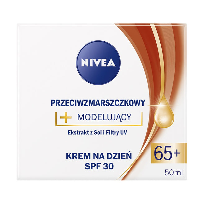 Nivea Zestaw Przeciwzmarszczkowy+Modelujący krem na dzień SPF30 65+ 50ml + krem na noc 65+ 50ml
