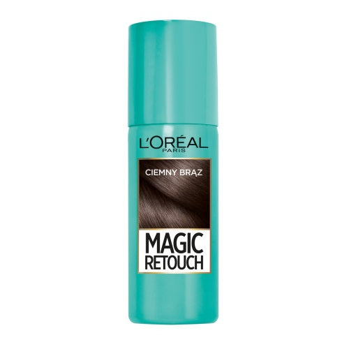 L'Oreal Paris Magic Retouch spray do retuszu odrostów Ciemny Brąz 75ml