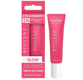 Biovene Strawberry Lip Serum Treatment rozświetlające serum do ust z 1% witaminy C 10ml