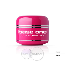 Silcare Base One Clear bezbarwny żel budujący do paznokci 5g