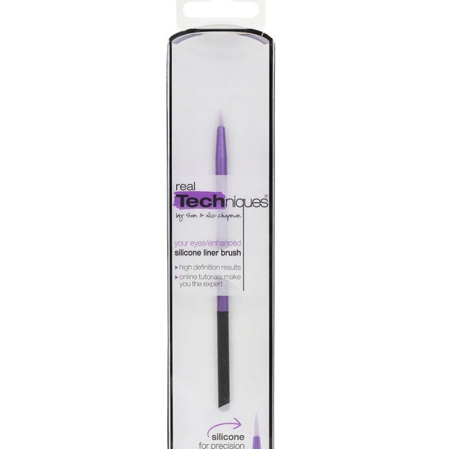 Real Techniques Silicone Liner Brush silikonowy pędzelek do eyelinera