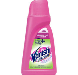 Vanish Oxi Action Extra Hygiene dezynfekujący odplamiacz do tkanin w płynie 940ml