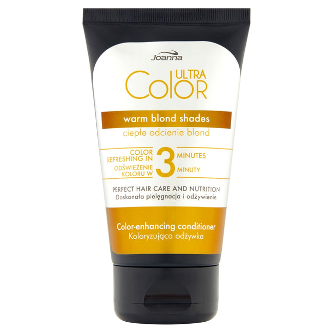 Joanna Ultra Color koloryzująca odżywka ciepłe odcienie blond 100g