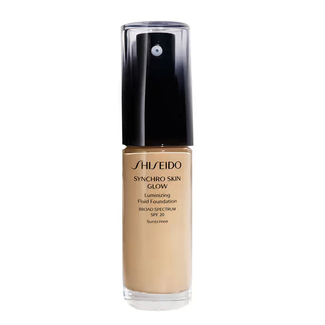 Shiseido Synchro Skin Glow Luminizing Fluid Foundation podkład w płynie Golden 4 SPF20 30ml
