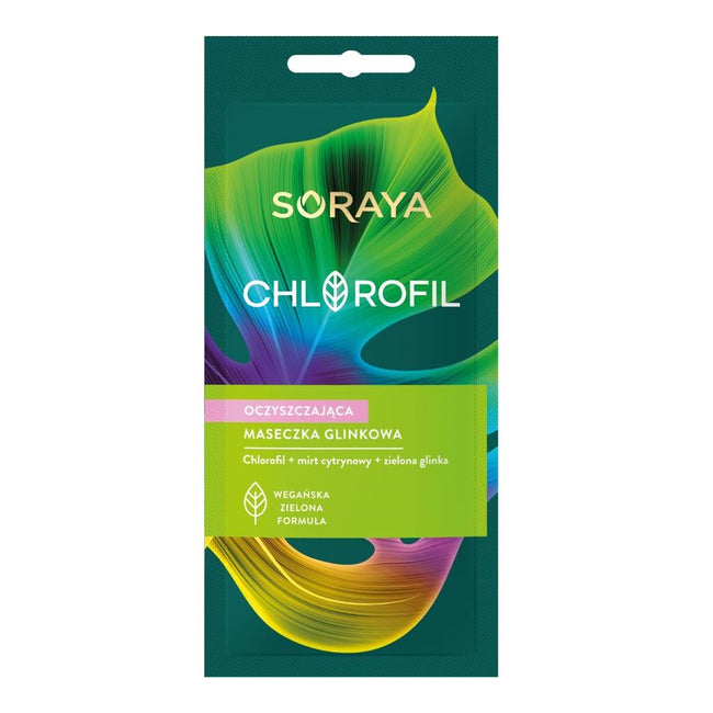 Soraya Chlorofil oczyszczająca maseczka glinkowa 8ml