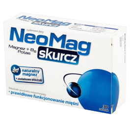 NeoMag Skurcz suplement diety wspomagający prawidłowe funkcjonowanie mięśni 30 tabletek