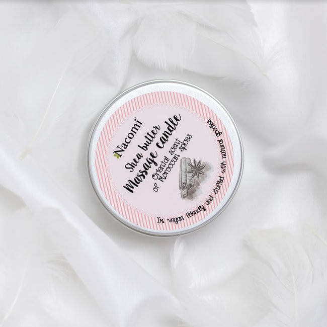 Nacomi Shea Butter Massage Candle świeca do masażu Oriental Scent 150g