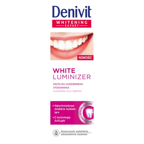 Denivit White Luminizer Toothpaste pasta do zębów do codziennego stosowania 50ml