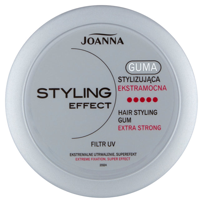 Joanna Styling Effect guma stylizująca do włosów Ekstramocna 100g