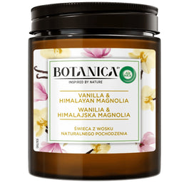 Air Wick Botanica świeca z wosku naturalnego pochodzenia Wanilia & Himalajska Magnolia 205g